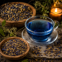 Dried Blue Lotus Chopped Flower