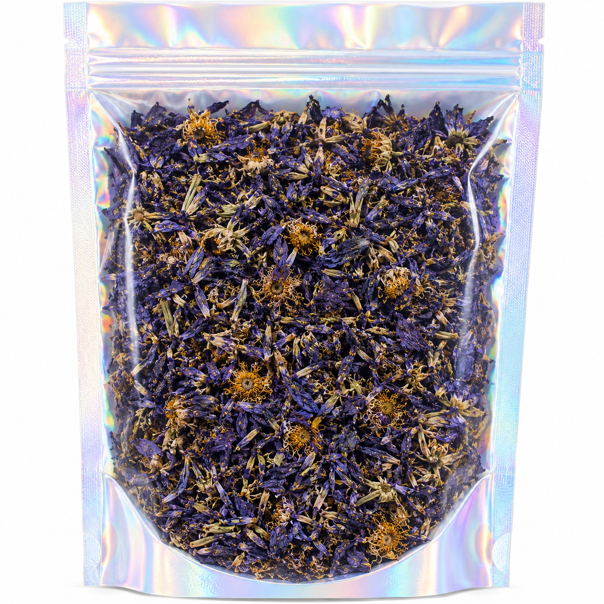 Dried Blue Lotus Chopped Flower