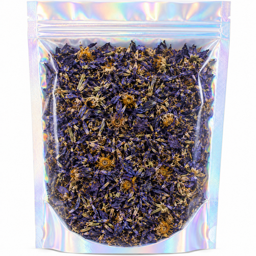 Dried Blue Lotus Chopped Flower